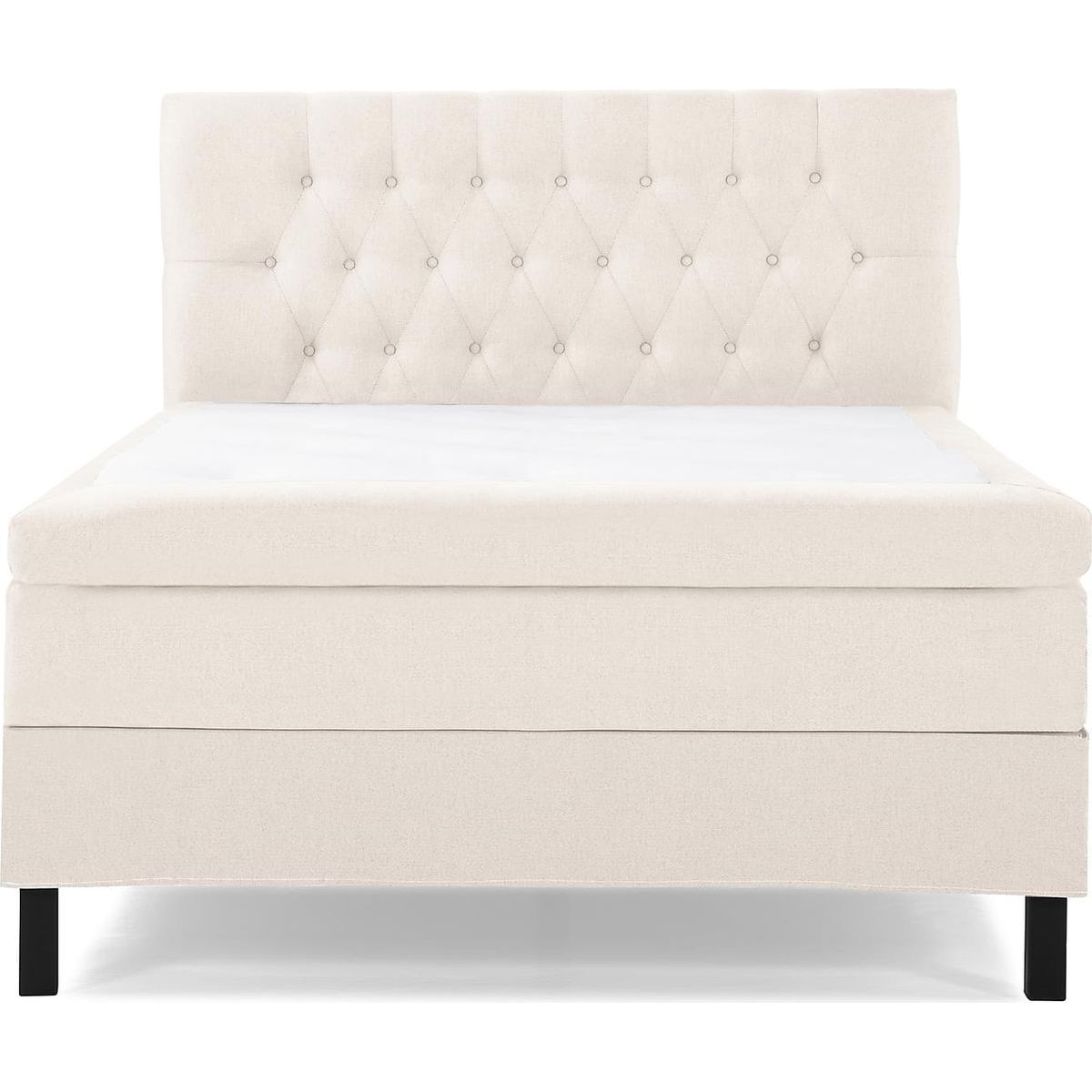 Jenkkisänky Bedly Lucky Kova polyeetteripatja 140x200cm beige