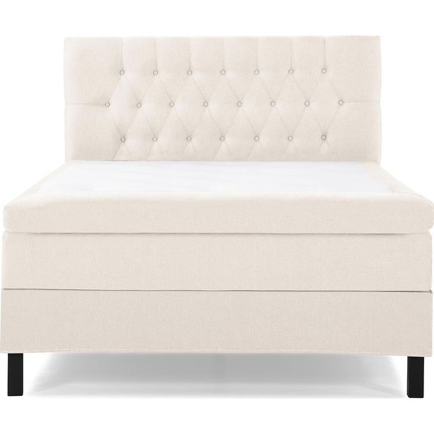 Jenkkisänky Bedly Lucky Kova polyeetteripatja 140x200cm beige