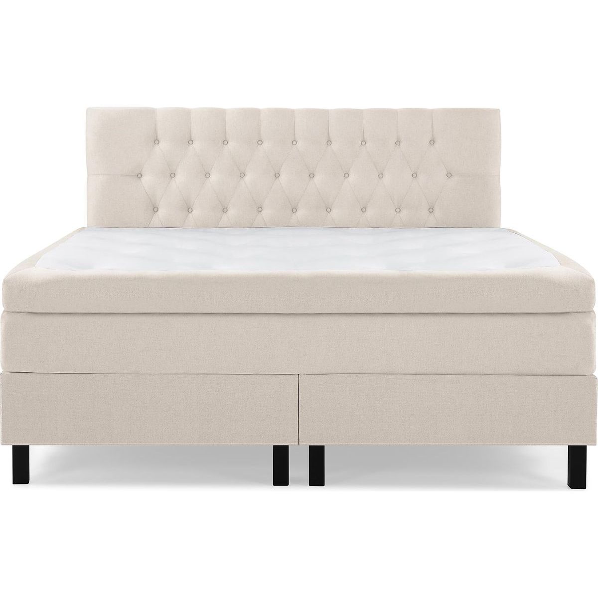 Jenkkisänky Bedly Lucky Kova Memory-patja 160x200cm beige