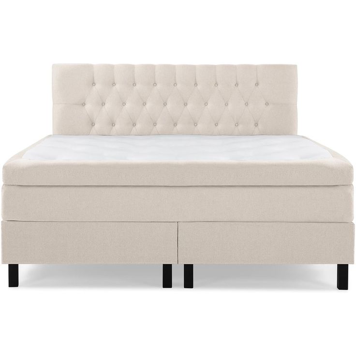 Sänkypaketti Bedly Lucky Polyeetteri Diamant 160x200cm beige