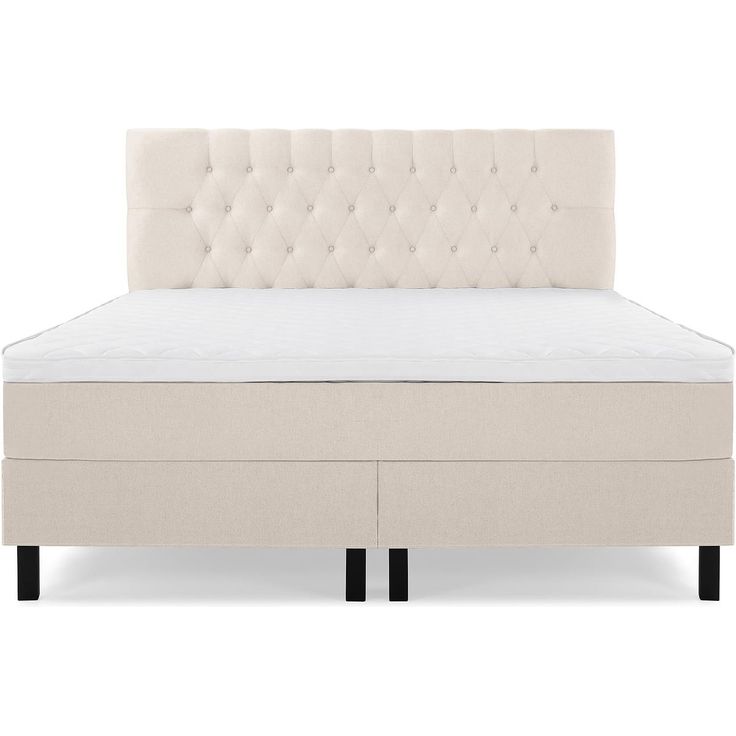 Sänkypaketti Bedly Lucky Vaahto Diamant 160x200cm beige
