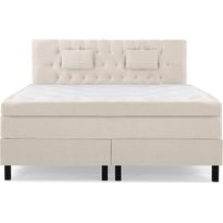 Sänkypaketti Bedly Lucky Kova lateksipatja 160x200cm Diamant + pieni niskatyyny beige