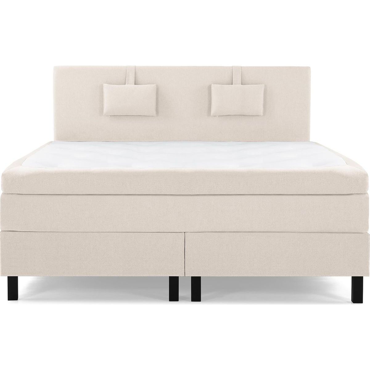 Sänkypaketti Bedly Lucky Kova Sileä Memory 160x200cm pieni niskatyyny beige