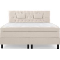 Sänkypaketti Bedly Lucky Kova Memory-patja 180x200cm Diamant + pieni niskatyyny beige