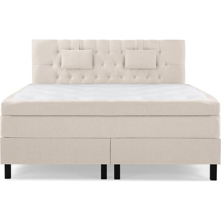 Sänkypaketti Bedly Lucky Kova Memory-patja 180x200cm Diamant + pieni niskatyyny beige