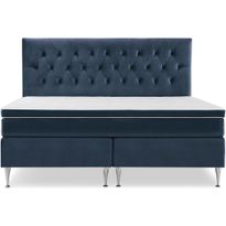 Sänkypaketti Berg &amp; Strand Royal Velvet Keskikova 210x210cm korkeat jalat eri värejä