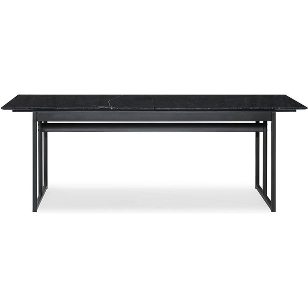 Ruokapöytä Concept 55 Carrie 220cm marmori musta