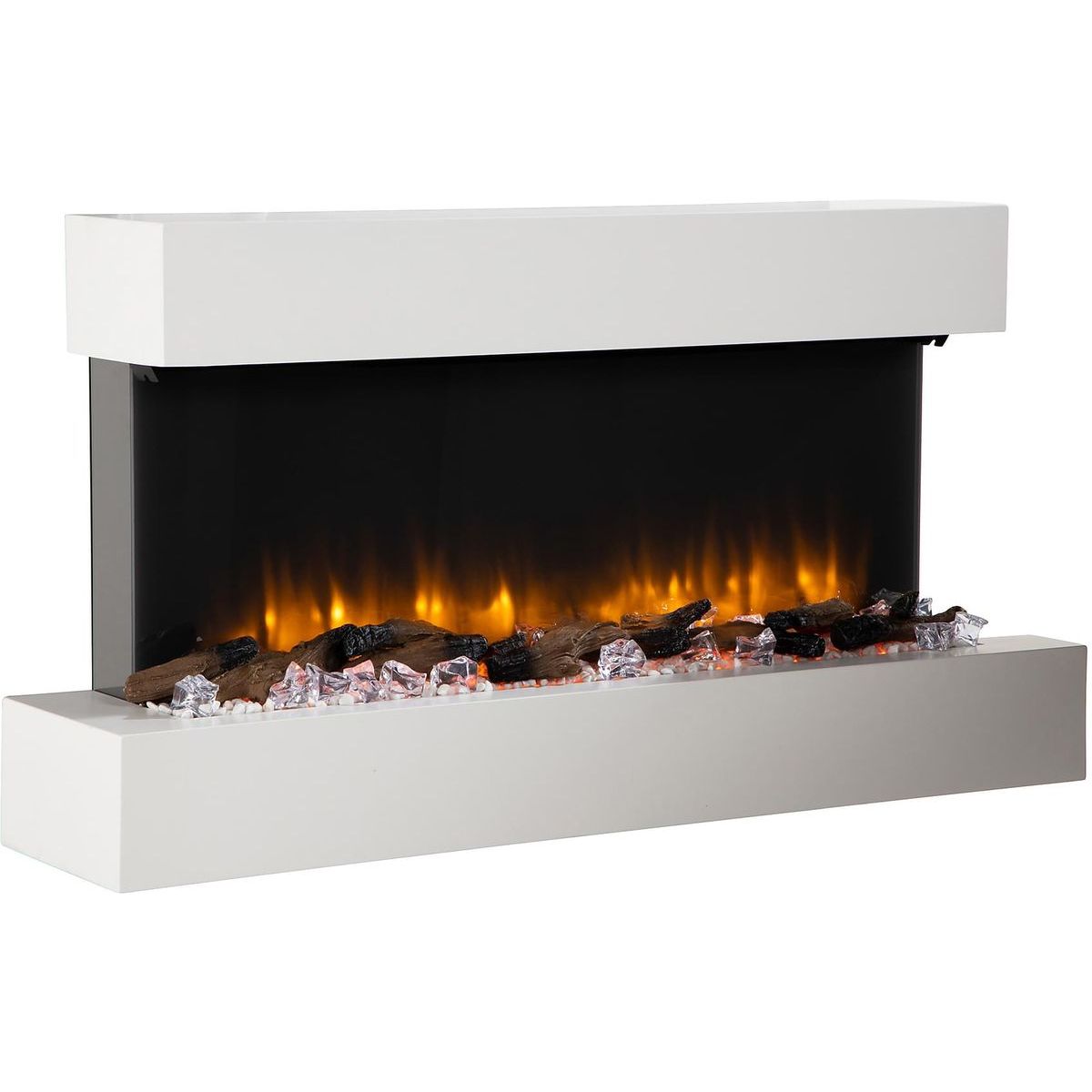 Sähkötakka seinään Rimini valkoinen