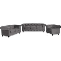 Sohvaryhmä Chesterfield Lyx 6 ist eri värejä
