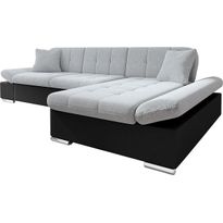 Vuodesohva Lomux 4 ist oikea musta/vaaleanharmaa