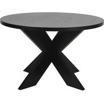 Ruokapöytä Evita 120cm pyöreä musta
