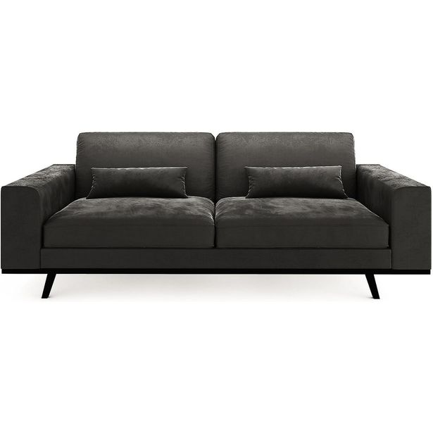 Sohva Concept 55 Copenhagen 3 ist sametti harmaa