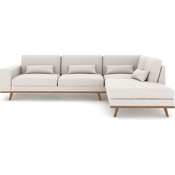 L-sohva Copenhagen 4 ist oikea beige