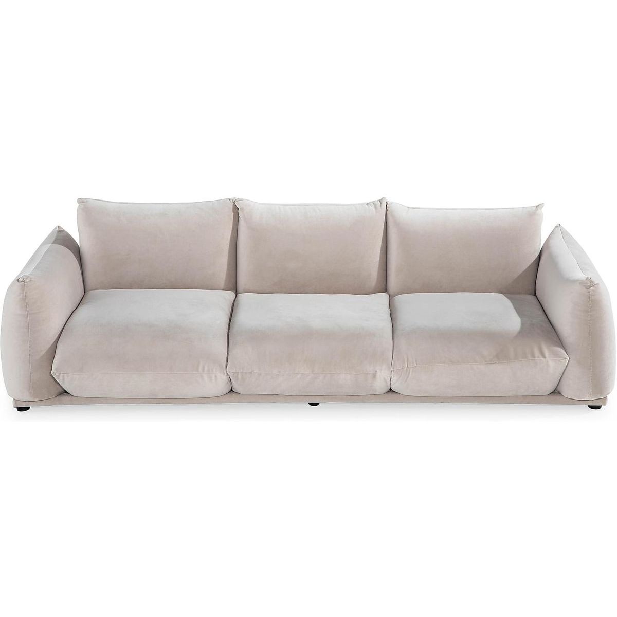 Samettisohva Govinda 3 ist sametti beige