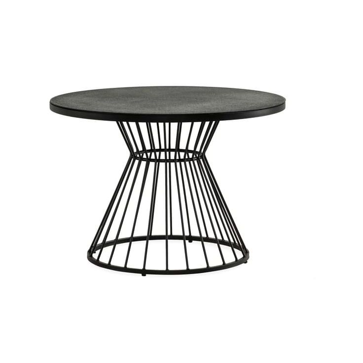 Ruokapöytä Cage 110cm musta
