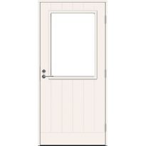 Parvekeovi Swedoor Balcony Eco Brahms, 9x21, W12, karmi 130mm, valkoinen, oikeakätinen