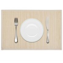 Bambu tabletti 6 kpl 30 x 45 cm luonnonväri