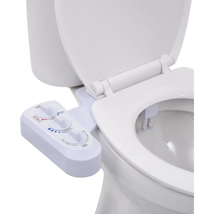 Bidee WC istuimen lisälaite kuuma  kylmä vesi tuplasuuttimet