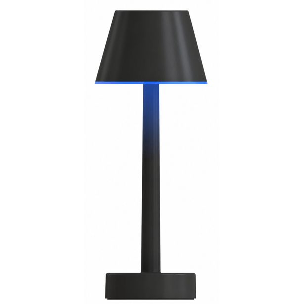 Pöytävalaisin Calex Lucca IP54 ladattava