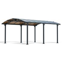 Paviljonki Palram-Canopia Tucson, harmaa, eri kokoja