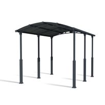 Autokatos matkailuautolle Palram-Canopia Alpine, 15.8m², metalli, tummanharmaa/harmaa
