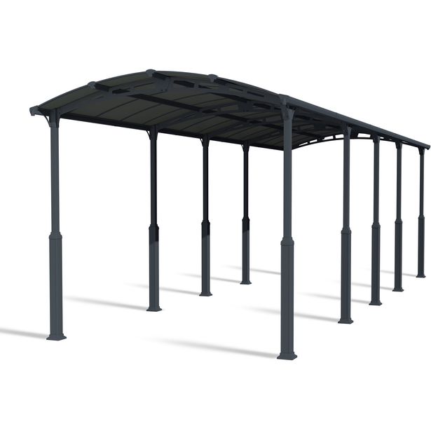 Autokatos Palram-Canopia Alpine, harmaa, eri kokoja