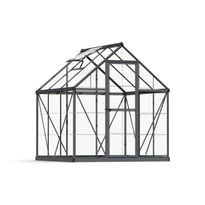 Kasvihuone Palram-Canopia Harmony, 3.3m², polykarbonaatti, harmaa, Verkkokaupan poistotuote