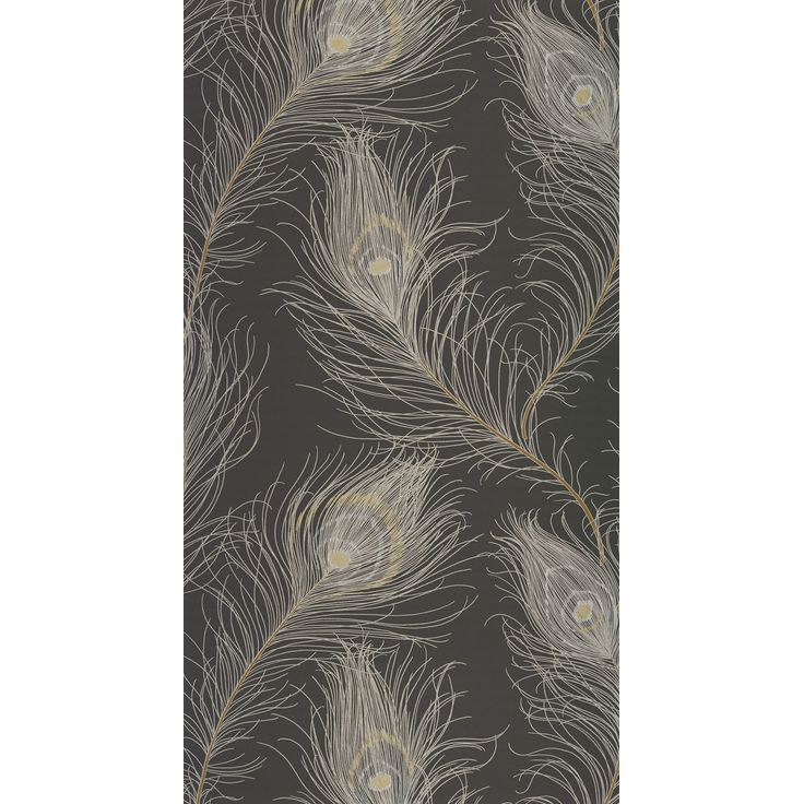 Tapetti Casadeco Revue Noir Fusain Or (201079957)