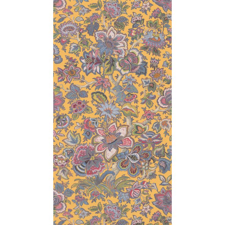 Tapetti Casadeco Provence Multico Fond Jaune (87942407)