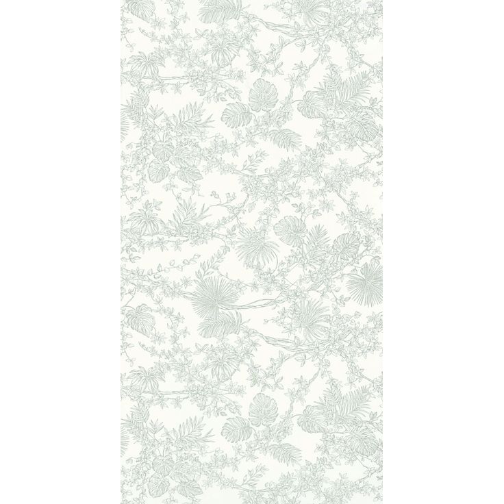 Tapetti Casadeco Jardin Des Plantes Vert De Gris (87957109)