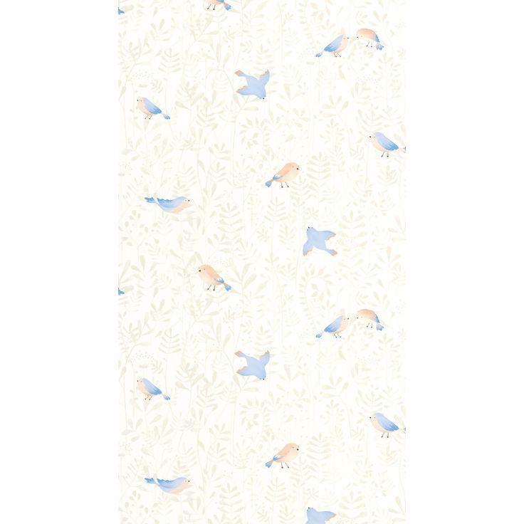 Tapetti Casadeco Flying Bird Bleu Ciel (88316471)