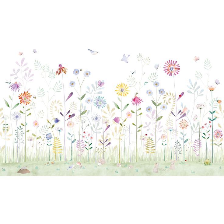 Kuvatapetti Casadeco The Garden Small World Full S Bouquet 400x250cm (88557810)