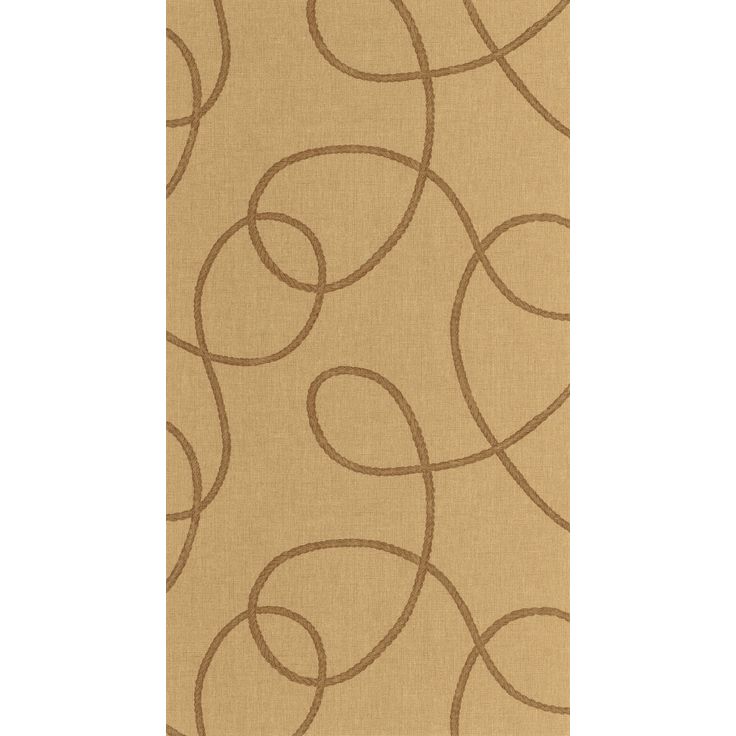 Tapetti Casadeco Pointe Du Raz, non-woven, vinyylipinta, Ocre (201502442)