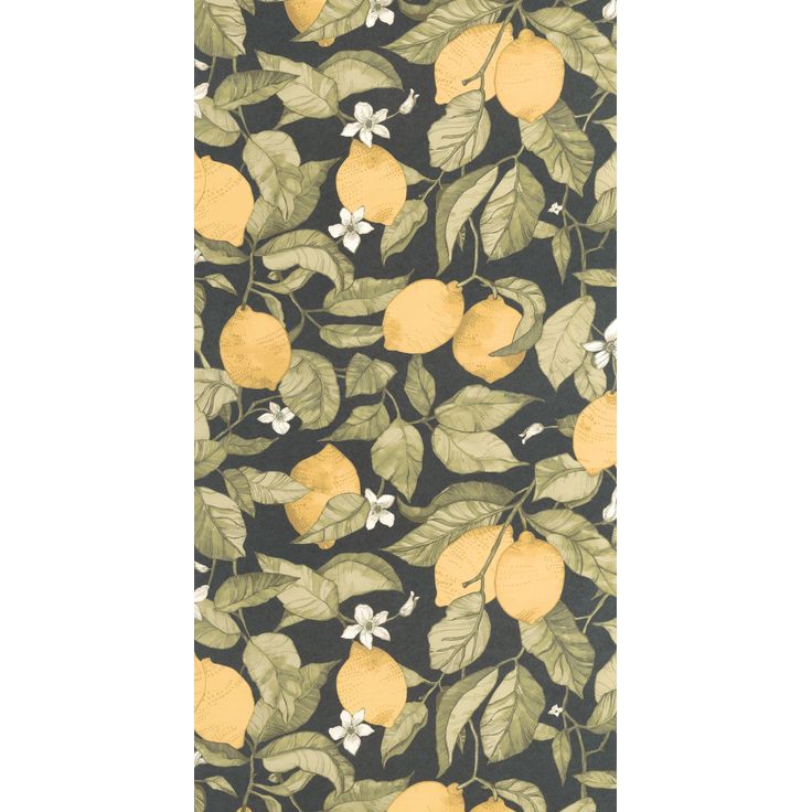 Tapetti Casadeco Lemon Tree Jaune Citron Ardoise (200272727)
