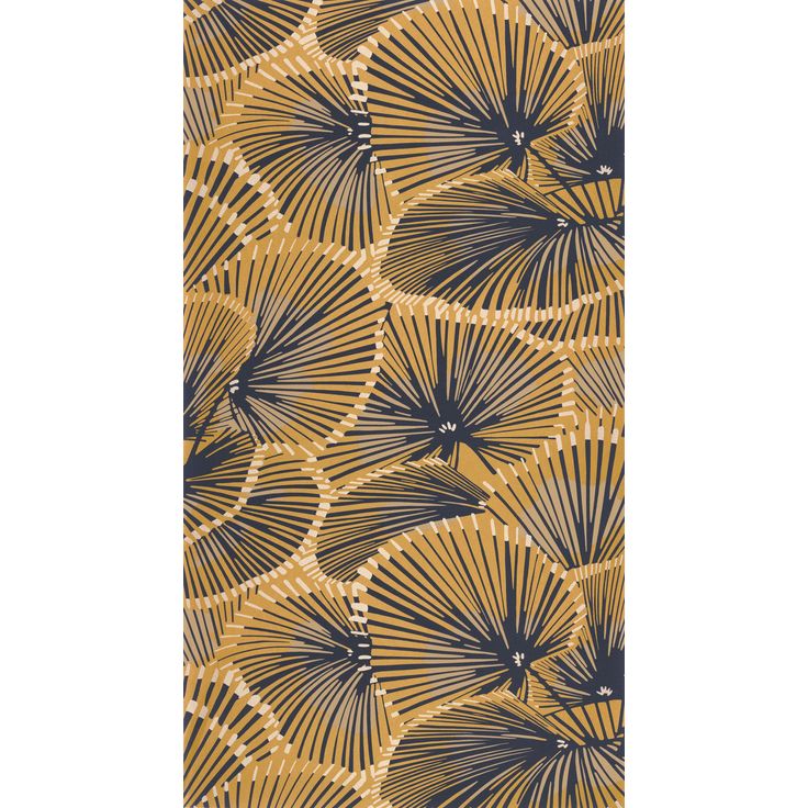 Tapetti Casadeco Cabaret Jaune Mordore (88642313)