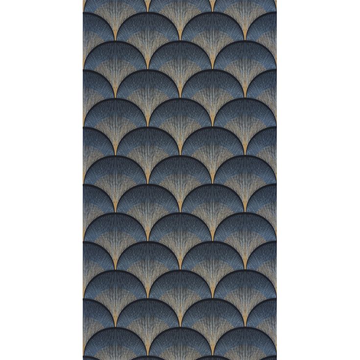 Tapetti Casadeco Broadway Bleu Orage (88666404)