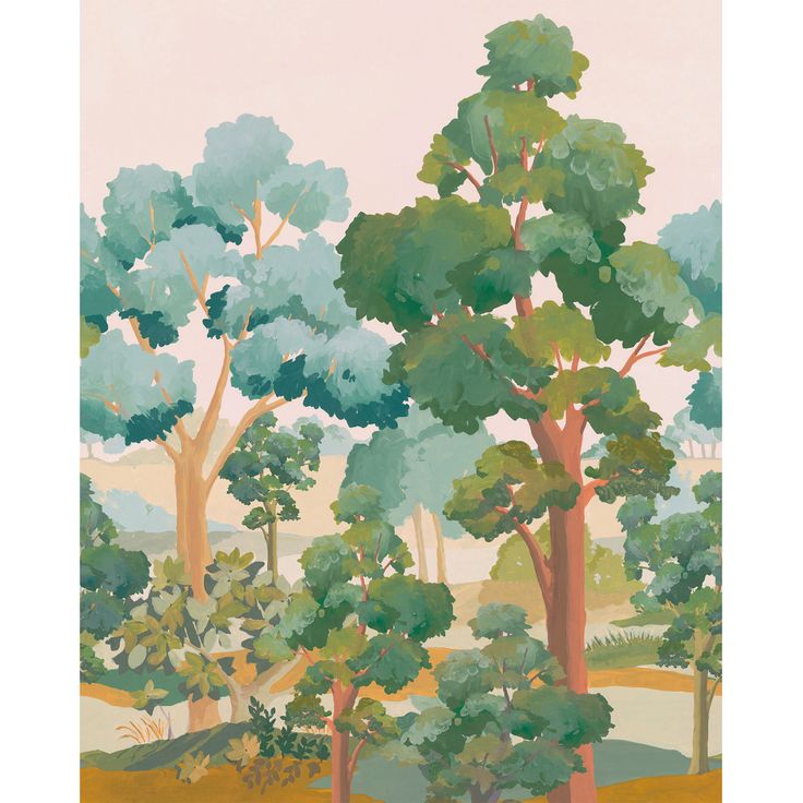 Kuvatapetti Caselio L'Été Indien Vert S 200x250cm (106157705)