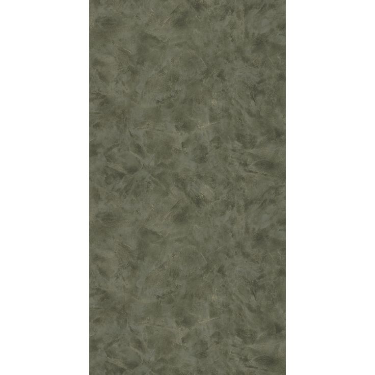 Tapetti Caselio Uni Metallise Nacre, non-woven, vinyylipinta, Vert Kaki Dore (3103687742)