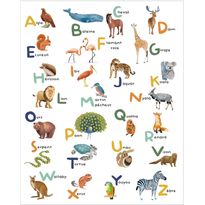 Kuvatapetti Caselio Apprenons L Alphabet Multicouleurs, eri kokoja