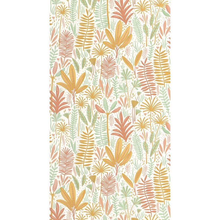 Tapetti Caselio Herbes Folles Multicouleurs (105724340)