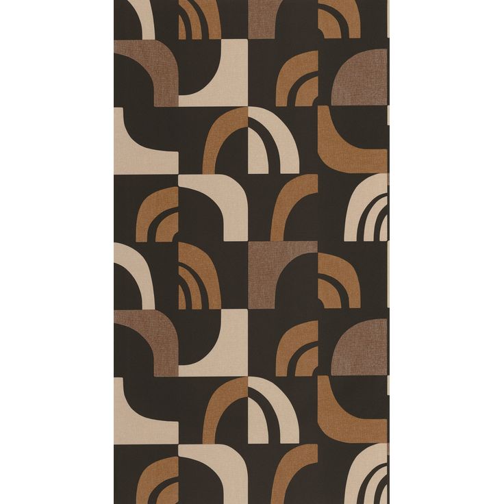 Tapetti Caselio Empreinte, non-woven, vinyylipinta, Terre Cuite Noir (106072098)