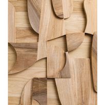 Kuvatapetti Caselio Marquetry Marron, eri kokoja