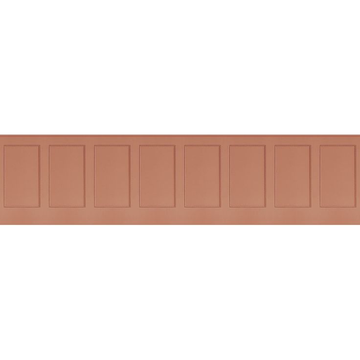Kuvatapetti Caselio Moulding Base M Terracotta 100x400cm (106368013)