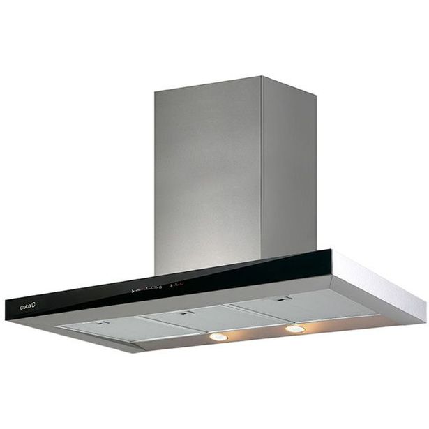 Liesituuletin Cata Legend 900, 90cm, rst, musta lasireuna