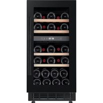 Viinikaappi Cavin Arctic Collection 40D Fullglass musta integroitava, Verkkokaupan poistotuote