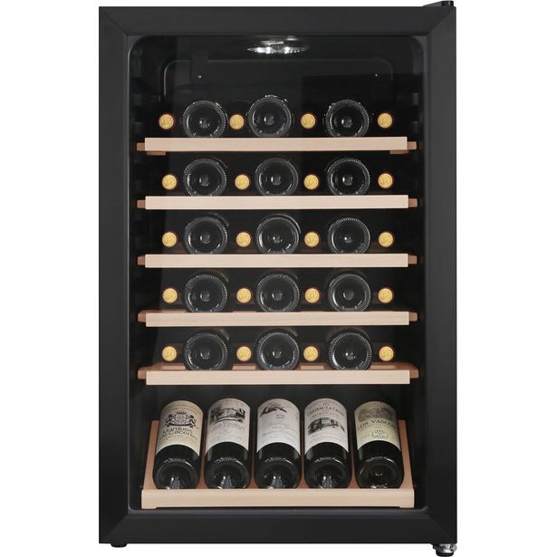 Kahden lämpötilan viinikaappi Cavin Polar Collection 49 PCS45B, musta