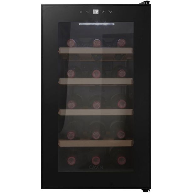 Viinikaappi Cavin Northern Collection 15 Black, musta