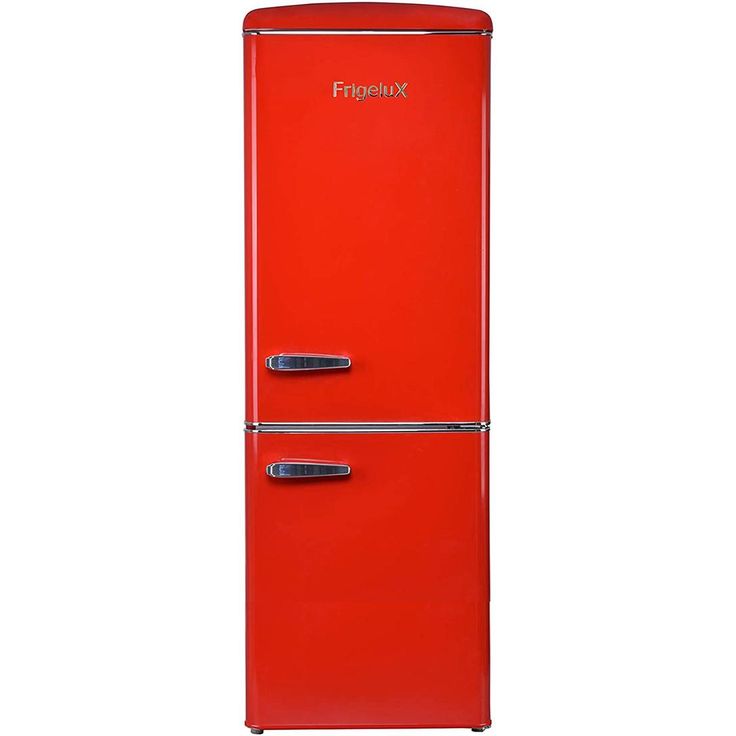 Jääkaappipakastin Frigelux CB255RRA, 55cm, punainen