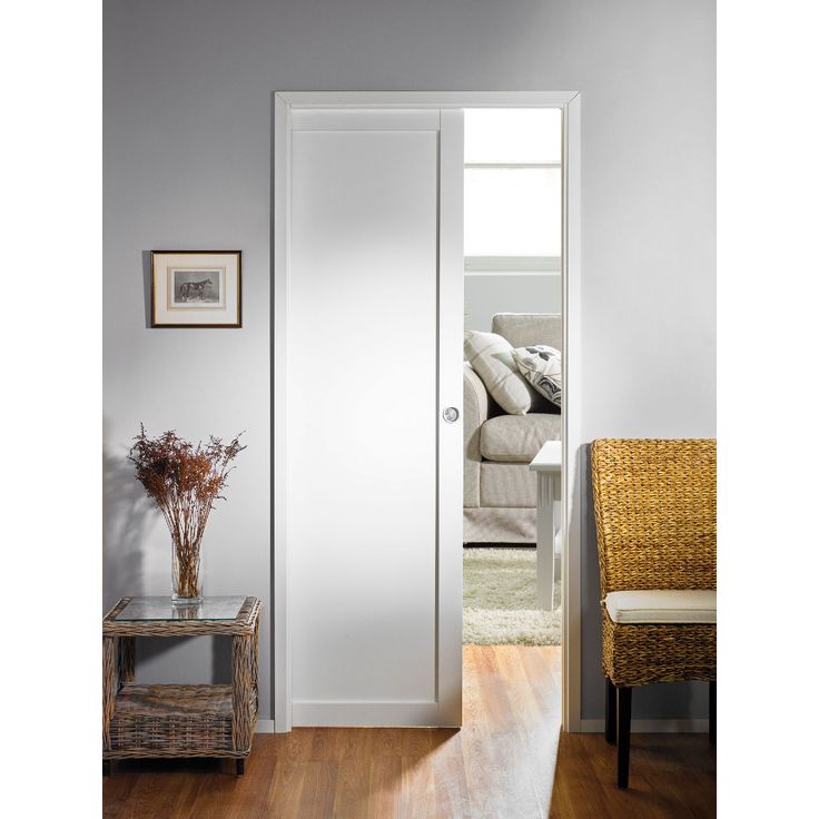 Liukuovi seinän sisään Stella Pocket Door M12, kehäovi, 1225x2040mm