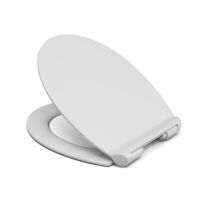 WC-istuimen kansi cedo Slim softclose, Duroplast, valkoinen, kova
